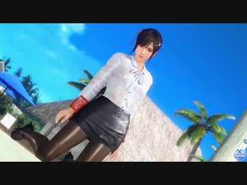 【DoaXvv】なぎさ/膝立ち・手を振る/ファーストクラス/111800