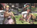 【ソウルキャリバー4】ソフィーティアにマキシとユンスンの投げ技【リョナ】