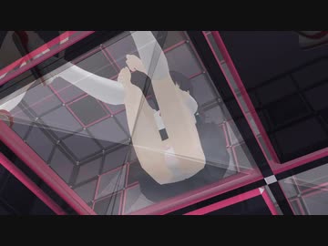 【MMD】夕張、暁、大井がミニセーラー服がラス床ステージでECHOを踊る