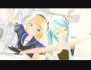 【ニア】ミニスカジャーヴィス と YYB式ミク【rayMMD】