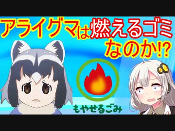 【洗報】住民、アライグマを処分し「燃えるゴミ」に出すよう指示される