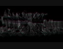 【動画背景素材】001.ブラックオーロラ風（揺れ）