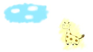 Good morning,little giraffe./雪歌ユフ