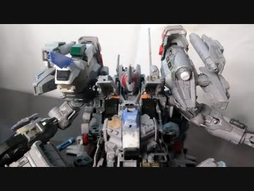 【修正前バージョン】AC風重四ガンプラのアクションシーン
