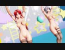 【東方MMD】おそろの水着めーさくでオツキミリサイタル