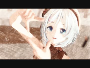 【.LiveMMD】マシュマリー【電脳少女シロ】手書き風