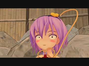 【東方MMD】さとり、博麗神社にお泊まりする