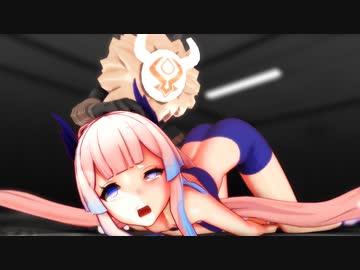 【MMD】原神 急所攻撃全集Part.9.5  伯童介錯 外伝【リョナ】