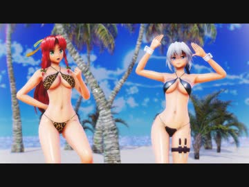 【東方MMD】咲夜美鈴で愛Dee