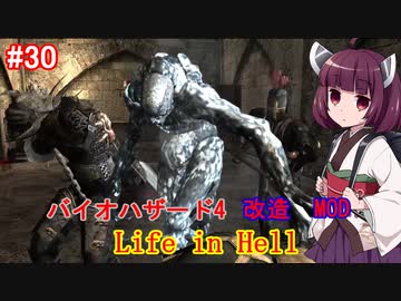 【改造バイオ4】Life in Hellをやるきりたん#30【VOICEROID実況】