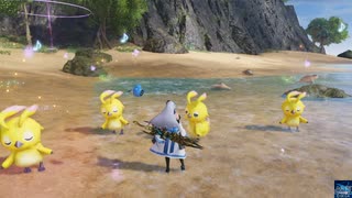 【PSO2NGS】ラッピーと散歩したりしてるだけ