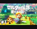 【ゼルダの伝説】漂流したけど、元気です【夢をみる島】#1