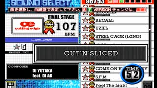 beatmania III APPEND 7thMIX - 041 - CUT'N'SLICED (DP)