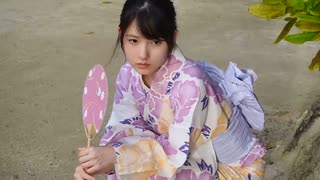 北川莉央ちゃん17歳 Sea Blue の青春映像