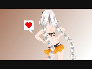 【MMD】水着で踊る紲星あかりの後ろ姿【ヘルテイカー】
