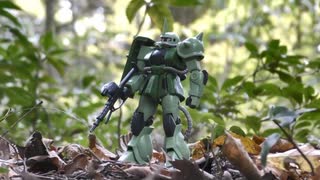 アウトドアガンプラ　HG ザクⅡ(JC型)を作る