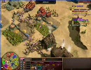 AoE3 アジアの覇王 第8回AoE3リーグ マスター3v3 準決 くまvs shmras 第二戦 Part4
