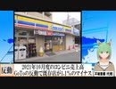 【動画News】2021年10月度のコンビニ売上高は既存店が1.1％のマイナス、2か月ぶり(2021/11/20)