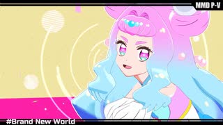 トロピカルージュプリキュアの5人で「BRAND NEW WORLD」