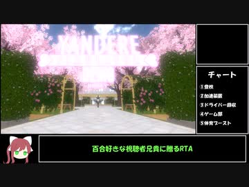 【ヤンデレシミュレーター】  Raibaru救済RTA　圧死バージョン　2分54秒