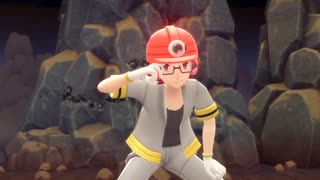 【ポケットモンスターブリリアントダイヤモンド】大暴れ！ナッチャン無双！？岩タイプのジムリーダー・ヒョウタとのバッジを掛けたバトル！【実況】　その４