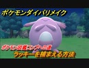 ポケモンダイパリメイク　ラッキーを捕まえる方法！生息地は？ポケモン図鑑コンプへの道【ブリリアントダイヤモンド・シャイニングパール】