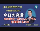 「2050年カーボンニュートラルを実現するには」(前半)小野盛司　AJER2021.11.23(1)