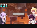 初心者クラフターダウナーマキの露天掘りしたいマイクラ適当プレイ#21