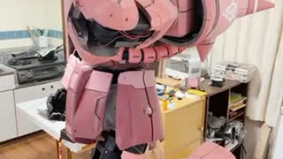 1/10スケール動くザク製作