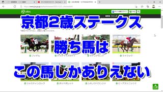 【競馬予想tv】京都2歳ステークス2021 ズバリ 勝ち馬はこの馬しかありえない ジャパンカップ 京阪杯【武豊tv ルメール】