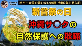 自衛隊への妨害自慢の沖縄左翼と自然保護への欺瞞　ボギー大佐の言いたい放題　2021年11月23日　21時頃　放送分