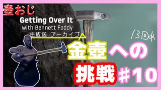 【Getting Over It】金色にしたくて…#10【ゲーム実況】