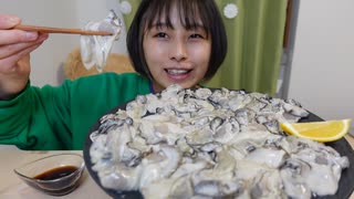 【ASMR】【大食い】生牡蠣１キロ