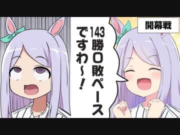 3分で分かる阪神が開幕戦勝利して喜ぶマックイーン