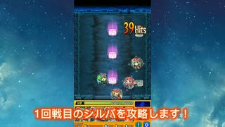 【モンスト】１回戦VSシルバ！アイテムなしで、攻略しました！【シャーマンファイト】