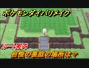 ポケモンダイパリメイク　自慢の裏庭の場所は？ルート案内【ブリリアントダイヤモンド・シャイニングパール】