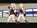 【MMD】夕立、春雨ちゃんが彗星ハネムーンを踊る（前後おまけ付き）