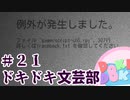 【ドキドキ文芸部】文芸部員あかり #21【VOICEROID実況・ゆっくりフルボイス】