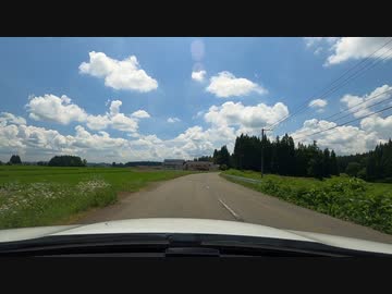 【車載動画】いい感じの田舎道