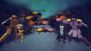 [Besiege]ラッシュの速さくらべか...[ジョジョの奇妙な冒険]