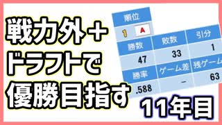 これでなんで優勝できんのや…【パワプロ2020/11年目～ドラフト】