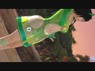 【DoaXvv・こころ】立ち・しなりのポーズ/レイニーフロッグ/120105
