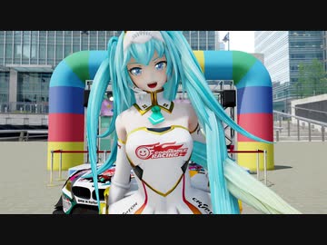 【MMD】Mirrrrrors／Anemone × レーシングミク2015ver.