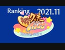 月刊クッキー☆ランキング2021年11月号