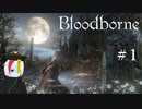 【Bloodborne】月の光の導きを探しに行く #1【HUD縛り】ｰヤーナム市街ｰ