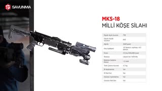 トルコ製コーナーショット「MKS 18」