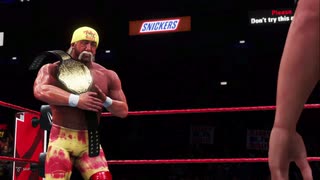 【WWE 2K20】WWF The Main Event：WWF王座（The WWF Championship）：ハルク・ホーガン vs. アンドレ・ザ・ジャイアント