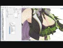 【MMD】公式モデルなどの調整 / モーフ名変更や材質分け【初心者用案件】