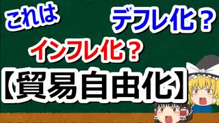 【貿易自由化編･前編】これはインフレ政策？デフレ政策？底辺への競争とは？【#36】