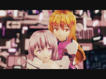 【東方MMD】「おじゃま虫」「おじゃま虫Ⅱ」【八雲紫 西行寺幽々子】